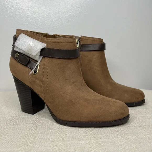 Liz claiborne suede boots deals
